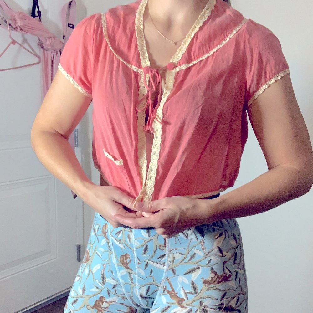 Anthropologie cutesie night top